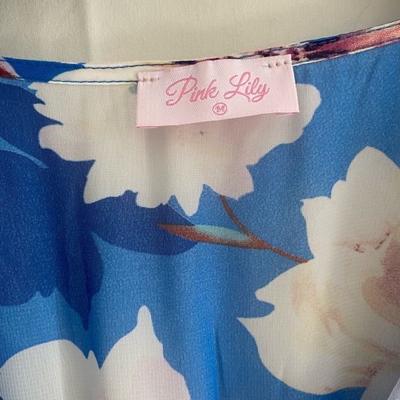 NWOT Pink Lily My Dearest Darling Floral Maxi Dress - Picture 7 of 15